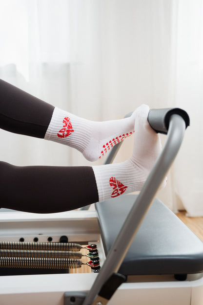 Pilates Gripsocken aus Baumwolle - Love Me