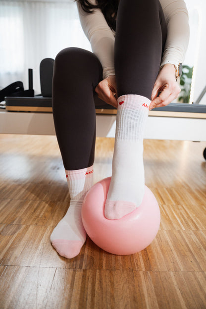 Pilates Gripsocken aus Baumwolle - Amore