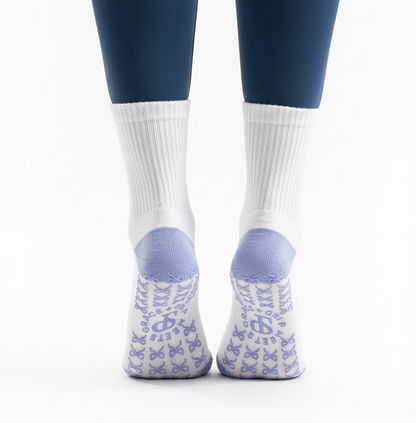 Grip Socks - Lavender White